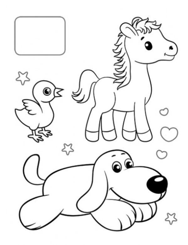 A collection of coloring pages. For babies Sample sticker / Збірка розмальовок. Малятам. Наліпка-зразок  9789664666579-4