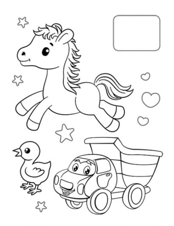 A collection of coloring pages. For babies Sample sticker / Збірка розмальовок. Малятам. Наліпка-зразок  9789664666579-5
