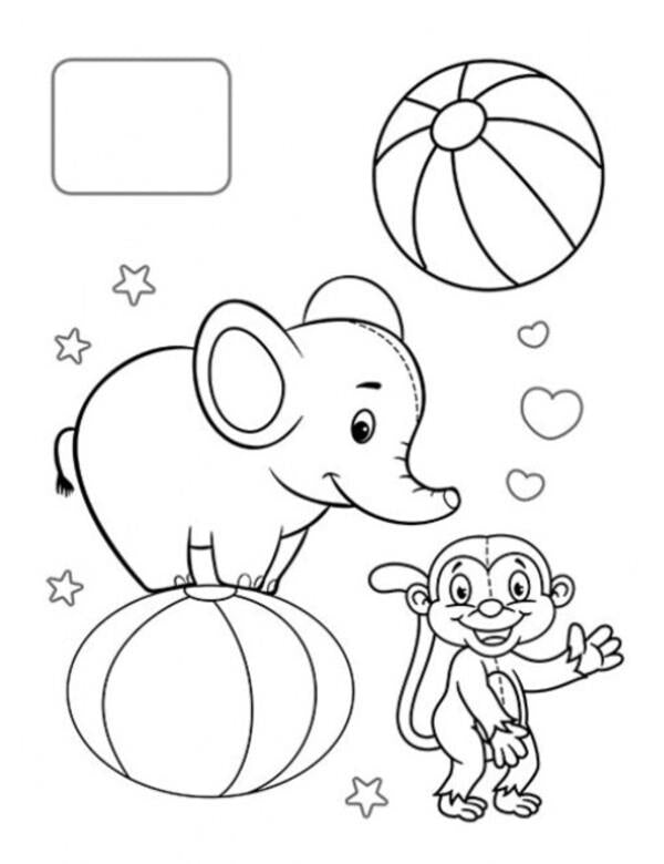 A collection of coloring pages. For babies Sample sticker / Збірка розмальовок. Малятам. Наліпка-зразок  9789664666579-6