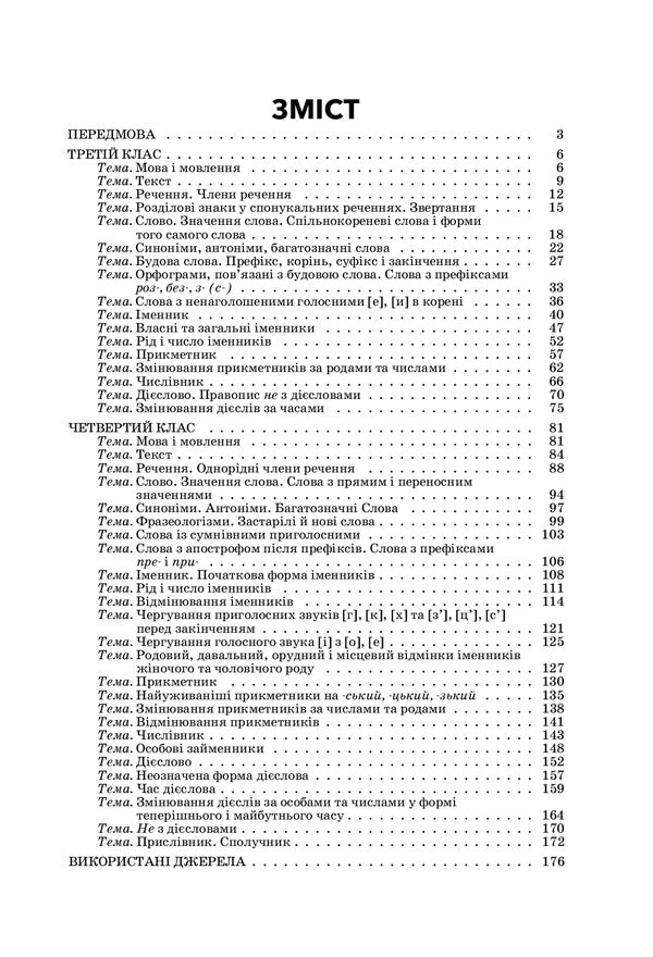 A collection of dictations and creative works on the Ukrainian language. 3-4 classes / Збірник диктантів і творчих робіт з української мови. 3–4 класи Лариса Шелкова 978-617-00-3862-3-6