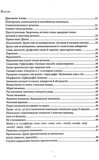 A collection of texts for dictation.5-9 grades / Збірник текстів для диктантів. 5-9 класи  9789669253668-6