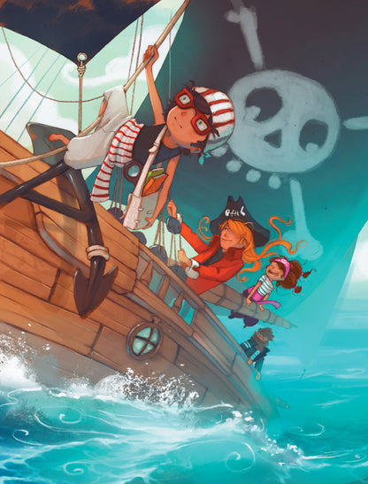 A gang of pirates.Book 6. Dragon Island / Банда піратів. Книга 6. Острів Дракона Жюльетт Парашини-Дени, Оливер Дюпен 978-617-09-3741-4-5