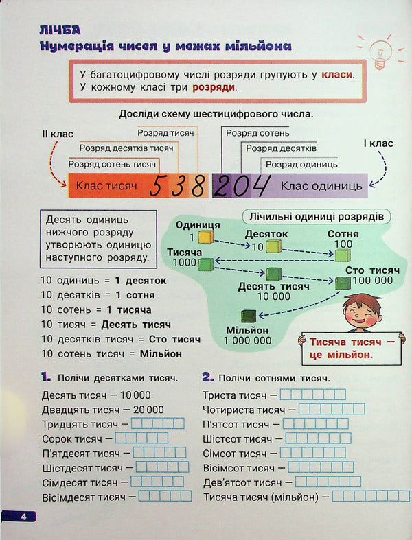 A large notebook. Mathematicians. Handbook-practicum. NUSH. 4th grade / Великий зошит. Математики. Довідник-практикум. НУШ. 4 клас Людмила Паук 978-966-945-402-7-5