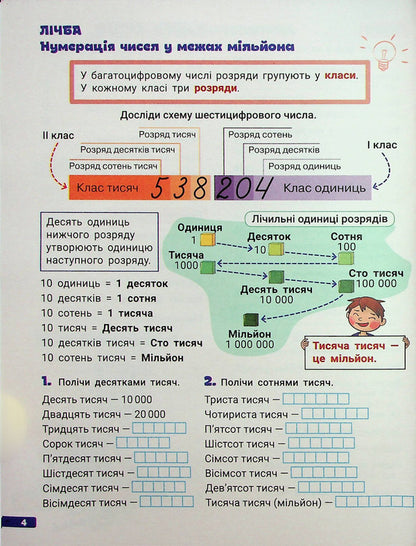 A large notebook. Mathematicians. Handbook-practicum. NUSH. 4th grade / Великий зошит. Математики. Довідник-практикум. НУШ. 4 клас Людмила Паук 978-966-945-402-7-5
