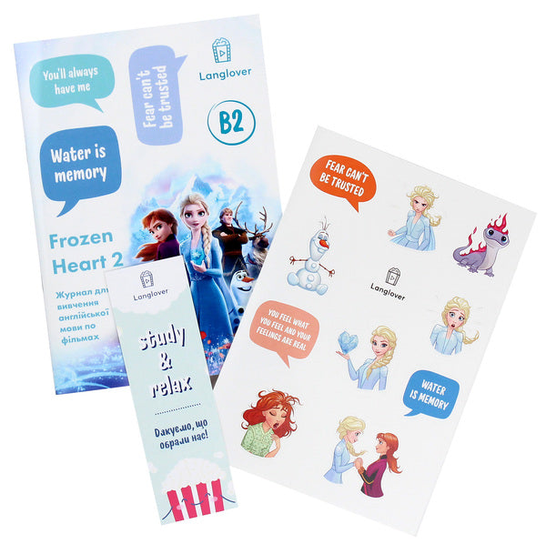 A magazine for learning English language based on cartoons. Frozen Heart 2 (B2) / Журнал для вивчення англійської мови по мультфільмах. Frozen Heart 2 (B2)  -4
