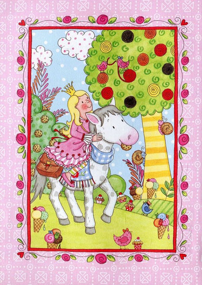 A magical ghost of moonlight. Princess Anneli and the cutest pony in the world / Чарівний привид місячного сяйва. Принцеса Аннелі і наймиліший у світі поні Анналена Лухс 978-966-942-601-7-3