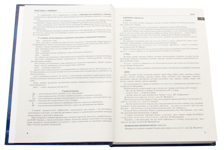 A new dictionary of epithets of the Ukrainian language / Новий словник епітетів української мови Светлана Ермоленко 9789663493695-4