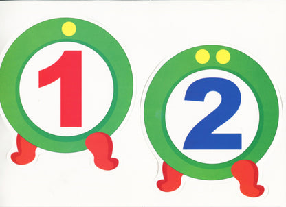 A set for interior decoration. Happy caterpillar. We study numbers from 1 to 10 / Набір для оформлення інтер'єру. Весела гусениця. Вивчаємо числа від 1 до 10  4823076143480-2