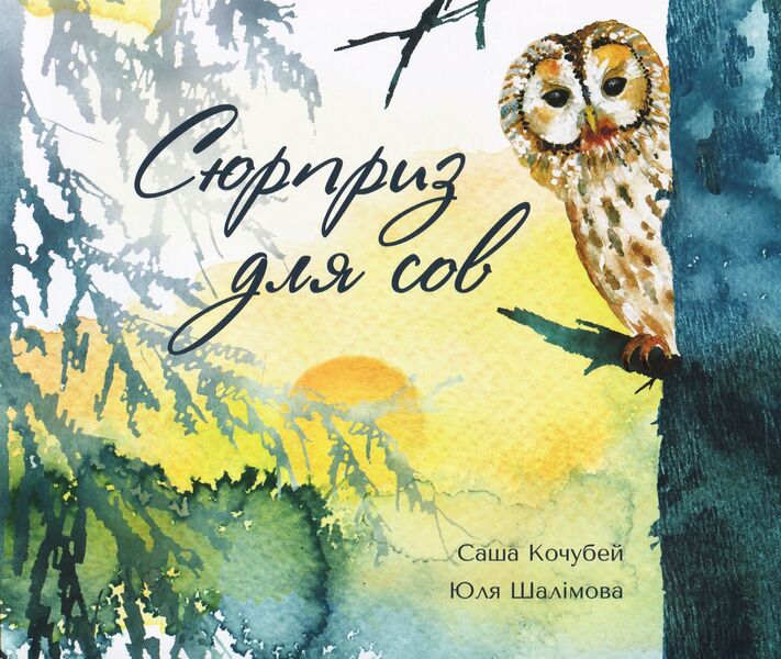 A surprise for owls / Сюрприз для сов Саша Кочубей 978-966-97912-2-1-1