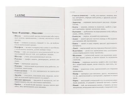 A wall of words. 1–2 classes / Стіна слів. 1–2 класи Мария Смалюх 978-617-00-3757-2-3