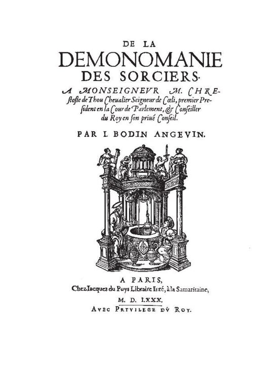 About The Demonomania Of Sorcerers / Про демономанію чаклунів Jean Beaudin / Жан Боден 9786178829216-2