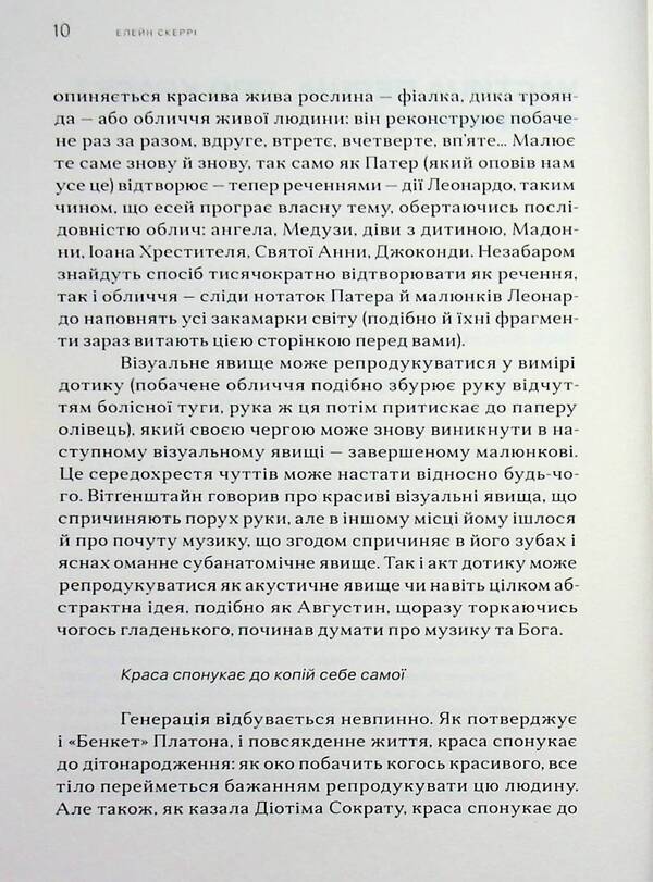 About beauty and justice / Про красу і справедливість Элейн Скарри 9786179553325-5