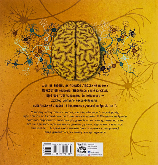 About science. How the human brain works / Про науку. Як працює людський мозок Пабло Барречегурен 978-617-09-8163-9-2