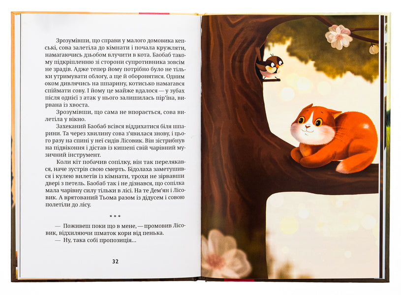 About the housekeeper Tyumu, the forester Demyan and the cat Baobab / Про домовичка Тьому, лісовика Дем’яна та кота Баобаба Татьяна Наконечная 9789662792911-6
