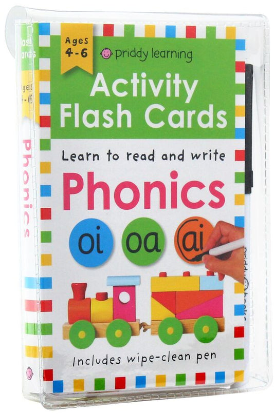 Activity Flash Cards. Phonics (+ With A Wipe Clean Pen) Roger Priddy / Роджер Придди 9781783417575-1