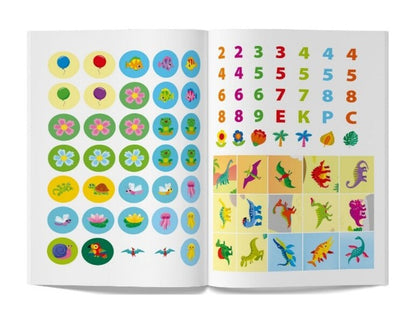 Activity book. Dinosaur park / Activity book.  Парк динозаврів  978-617-547-363-4-5