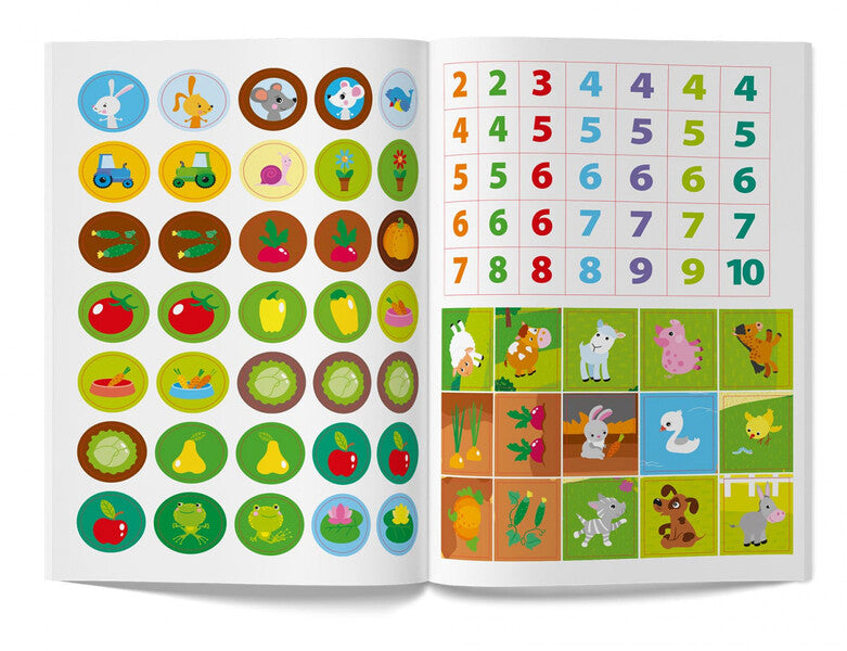 Activity book. Fun farm / Activity-book. Весела ферма  978-617-547-416-7-6