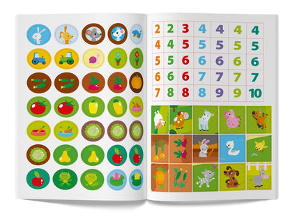 Activity book. Fun farm / Activity-book. Весела ферма  978-617-547-416-7-6