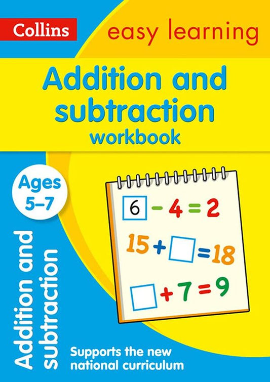Addition and Subtraction Workbook Ages 5-7: Ideal for Home Learning / Addition and Subtraction Workbook Ages 5-7: Ideal for Home Learning  9780008134297-1