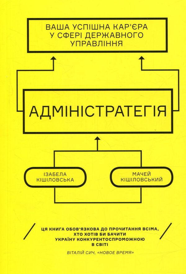 Admin strategy. Your successful career in public administration / Адмінстратегія. Ваша успішна кар'єра в сфері державного управління Мачей Кишиловский, Изабела Кишиловская 978-966-500-809-5-1
