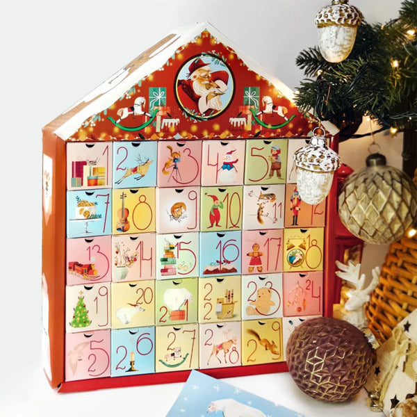 Advent Calendar 2024 'Holiday'. A House With Tasks. 30 Days / Адвент календар 2024 'Святковий'. Будиночок з завданнями. 30 днів Anastasia Chervona / Анастасия Червона 4820266330033-1