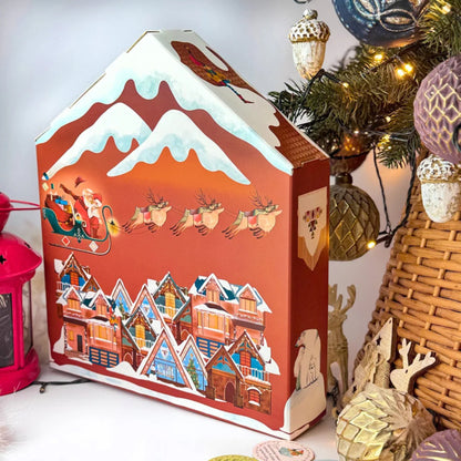 Advent Calendar 2024 'Holiday'. A House With Tasks. 30 Days / Адвент календар 2024 'Святковий'. Будиночок з завданнями. 30 днів Anastasia Chervona / Анастасия Червона 4820266330033-2