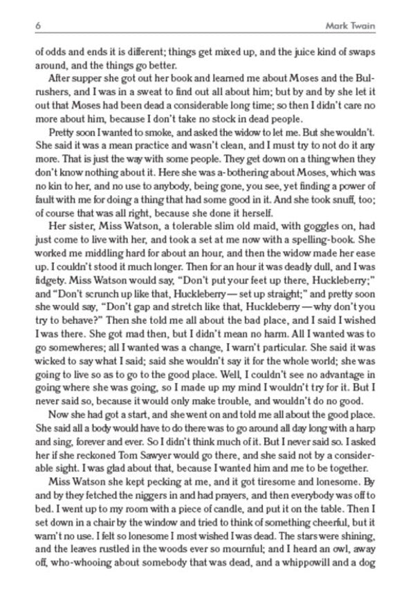 Adventures of Huckleberry Finn / Adventures of Huckleberry Finn Марк Твен 978-088-0006-62-0-5