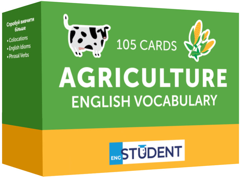 Agriculture English Vocabulary. 105 cards / Agriculture English Vocabulary. 105 карток  9786177702497-1