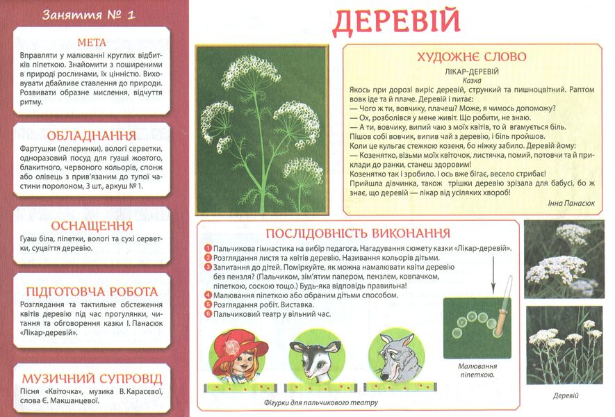 Album 'Creativity in Kindergarten'. For children of the 4th year of life. Part 1 / Альбом 'Творчість в дитячому садку'. Для дітей 4-го року життя. Частина 1 Инна Панасюк 4823076128142-3