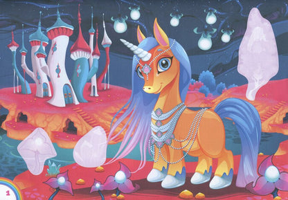 Album with stickers. unicorn / Альбом з наліпками. Єдиноріг  4823076144234-2
