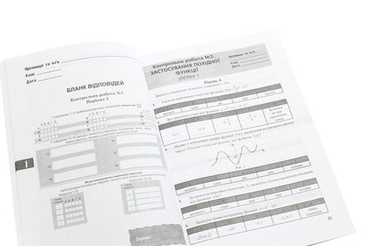 Algebra. Notebook For Control Works. 11Th Grade / Алгебра. Зошит для контрольних робіт. 11 клас I. Klochko / я 9789661003353-5