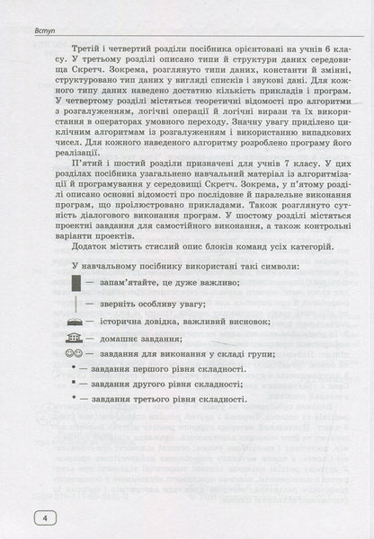 Algorithmization And Programming. 5-7 Classes / Алгоритмізація і програмування. 5-7 класи Viktor Rudenko / Віктор Руденко 9786170934512-5