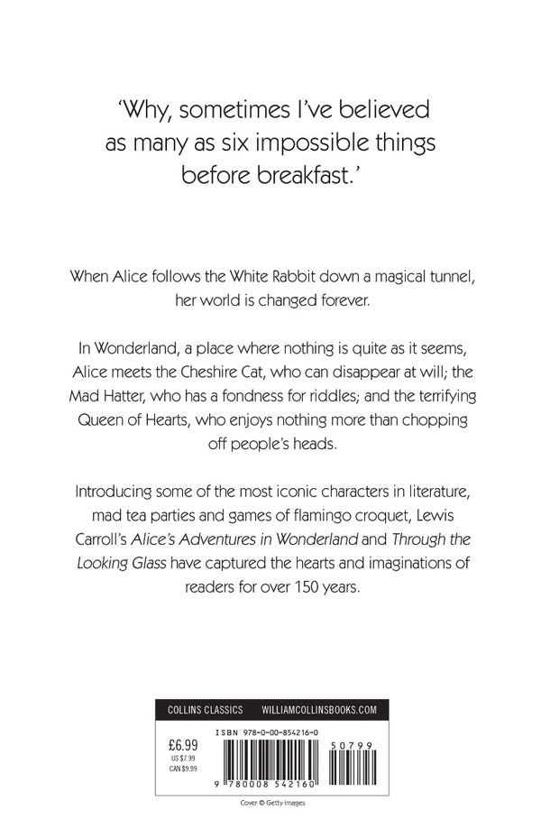 Alice's Adventures in Wonderland and Through the Looking Glass / Alice's Adventures in Wonderland and Through the Looking Glass Льюис Кэрролл 9780008542160-2