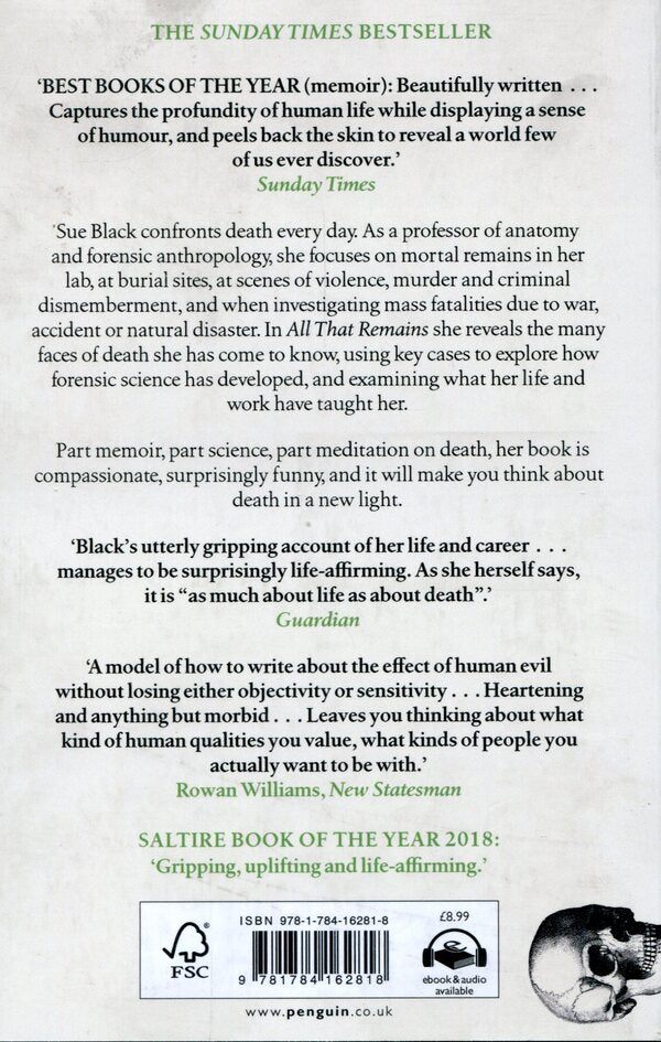 All That Remains: A Life In Death Sue Black / Сью Блэк 9781784162818-2