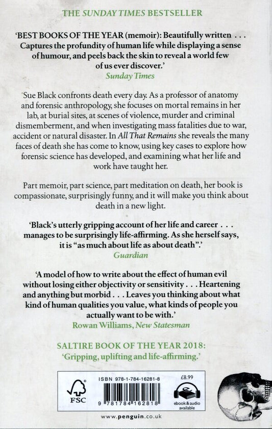 All That Remains: A Life In Death Sue Black / Сью Блэк 9781784162818-2