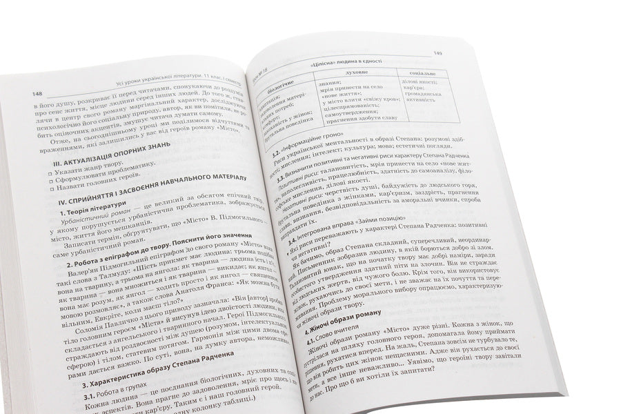 All lessons of Ukrainian literature. Grade 11. First semester / Усі уроки української літератури. 11 клас. І семестр  978-617-00-3710-7-6