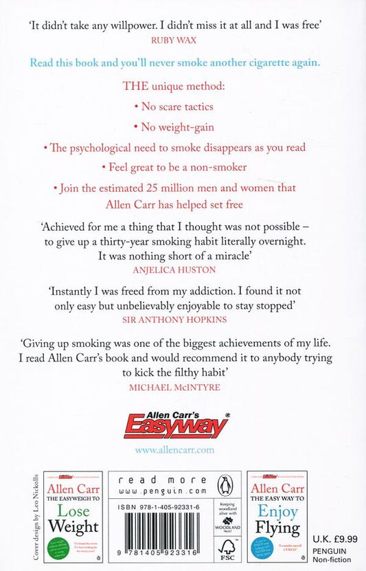 Allen Carr's Easy Way to Stop Smoking / Allen Carr's Easy Way to Stop Smoking Аллен Карр 9781405923316-2