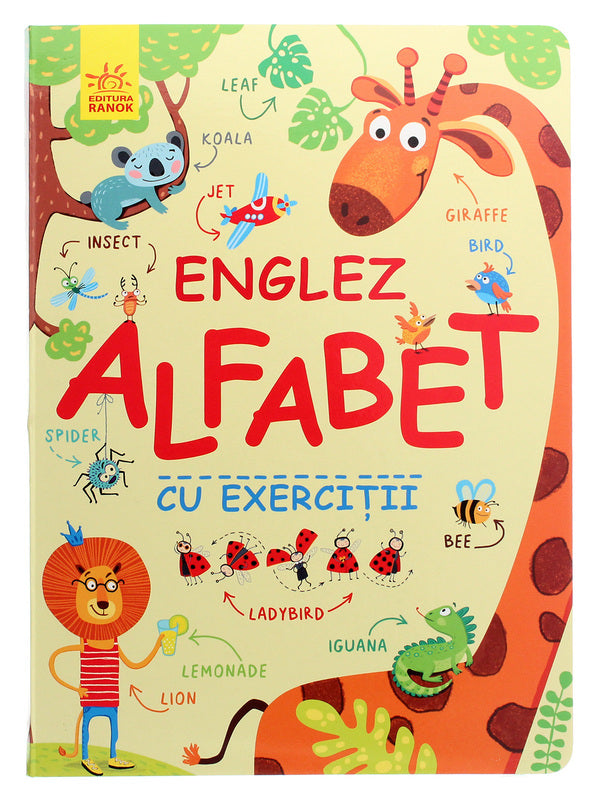 Alphabet. Englez alfabet cu exercitii / Alfabet. Englez alfabet cu exercitii  978-617-09-6508-0-1