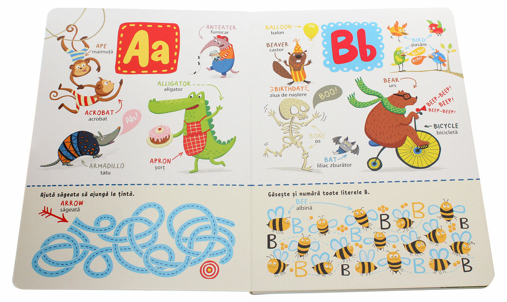 Alphabet. Englez alfabet cu exercitii / Alfabet. Englez alfabet cu exercitii  978-617-09-6508-0-4