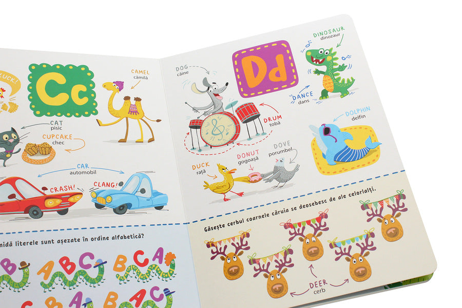 Alphabet. Englez alfabet cu exercitii / Alfabet. Englez alfabet cu exercitii  978-617-09-6508-0-5