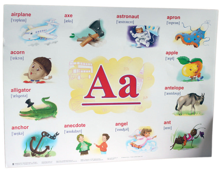 Alphabet Pictures. English alphabet in pictures / Alphabet Pictures. Англійський алфавіт в малюнках Татьяна Будная 978-966-10-5646-5-2