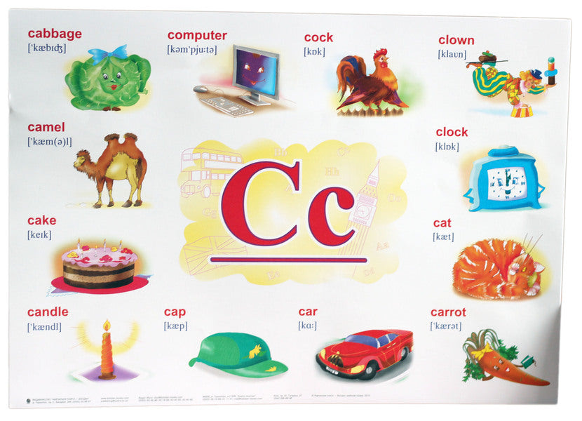 Alphabet Pictures. English alphabet in pictures / Alphabet Pictures. Англійський алфавіт в малюнках Татьяна Будная 978-966-10-5646-5-4