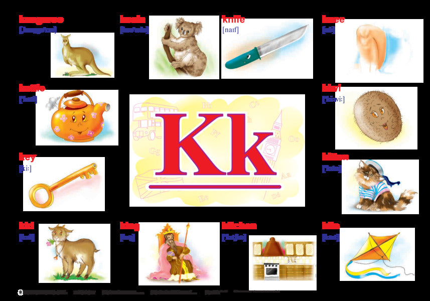 Alphabet Pictures. English alphabet in pictures / Alphabet Pictures. Англійський алфавіт в малюнках Татьяна Будная 978-966-10-5646-5-6