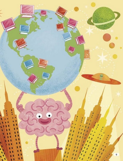 Amazing brain. This book is full of brains: all kinds of brains and how they work / Дивовижний мозок. Ця книжка повна мізків: усілякі мізки та як вони працюють Тим Кеннингтон 978-617-09-7705-2-5