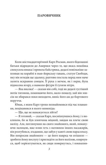America / Америка Франц Кафка 978-617-8493-78-3-2