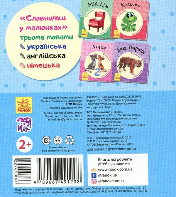 And What Are You? Dictionary In Pictures - А ти який Словничок у малюнках - Author not specified 9789667491208-2