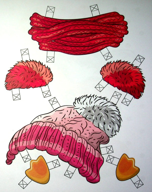 Animal fashionistas / Звірятка-модники  978-966-75-0614-8-5