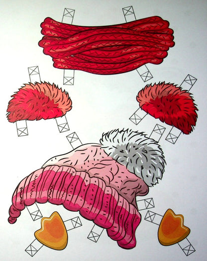 Animal fashionistas / Звірятка-модники  978-966-75-0614-8-5