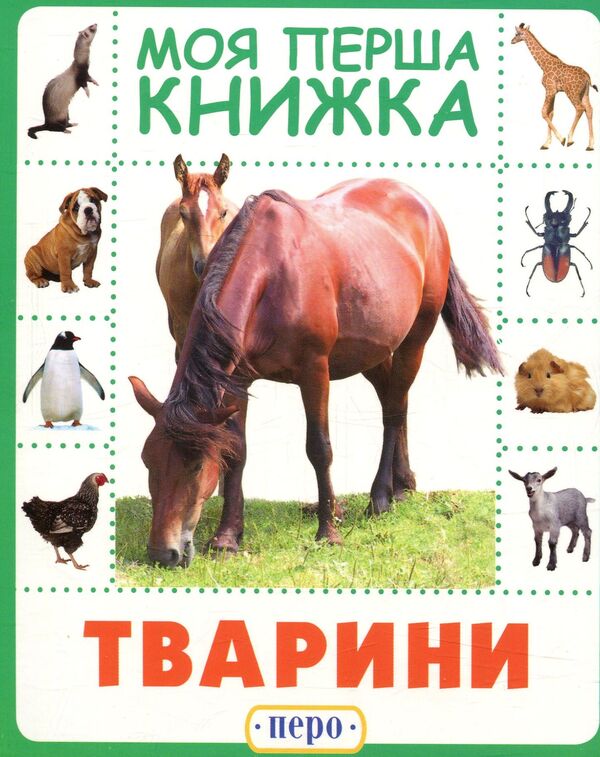 Animals My First Book / Тварини. Моя перша книжка / Author not specified 9789664628584-1