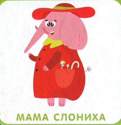 Animals and their families. We learn and play / Тварини та їхні родини. Вчимося та граємо  9789669726872-4
